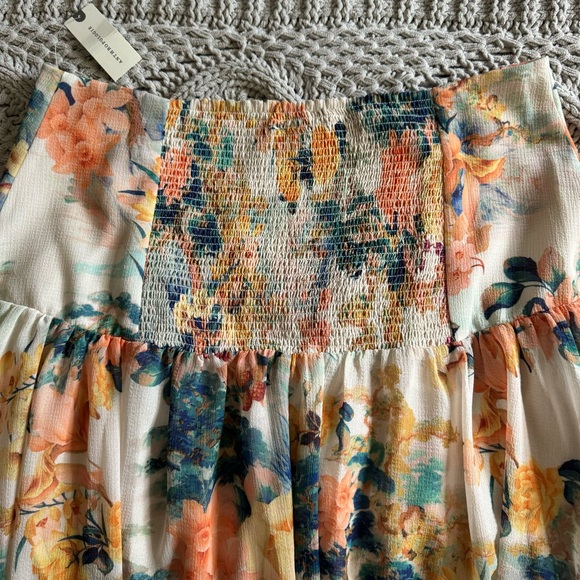 Anthropologie Asymmetrical Lace A-Line Skirt - Picture 6 of 11